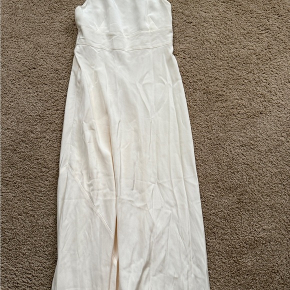 J. Crew Cream Strapless Sleeveless Gown Bride - Picture 3 of 11
